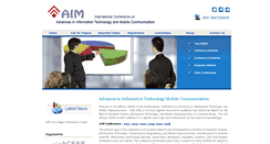Desktop Screenshot of aim.theides.org