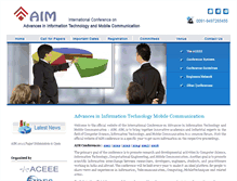 Tablet Screenshot of aim.theides.org