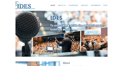 Desktop Screenshot of ict.theides.org