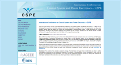 Desktop Screenshot of cspe.theides.org